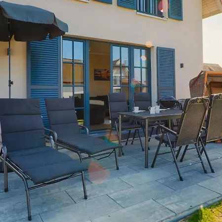 Reetland Am - Luxus Reetdachvilla Mit 3 Schlafzimmern, Sauna Und Kamin F18 *