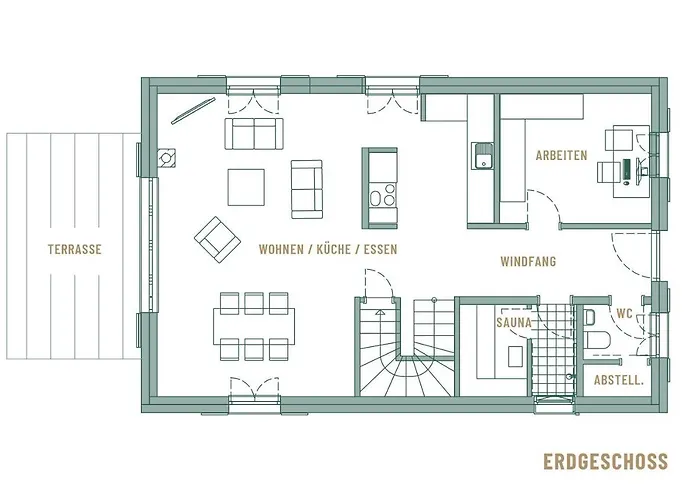 Feriehus Reetland Am - Luxus Reetdachvilla Mit 3 Schlafzimmern, Sauna Und Kamin F18